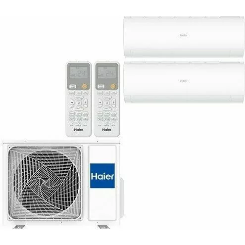 Мульти сплит система на 2 комнаты HAIER 2U40S2SM1FA/AS20PS2HRA-M*2 шт