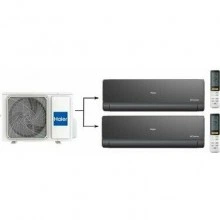 Мульти сплит система на 2 комнаты HAIER 2U40S2SM1FA/AS09NS6ERA-B*2шт
