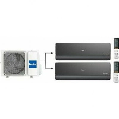 Мульти сплит система на 2 комнаты HAIER 2U40S2SM1FA/AS09NS6ERA-B*2шт Мульти сплит система на 2 комнаты HAIER 2U40S2SM1FA/AS09NS6ERA-B*2шт