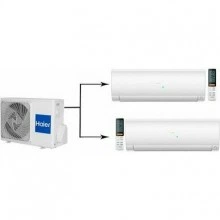 Мульти сплит система на 2 комнаты HAIER 2U40S2SM1FA/AS25S2SF1FA-W/AS35S2SF1FA-W