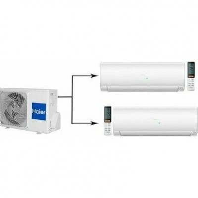 Мульти сплит система на 2 комнаты HAIER 2U40S2SM1FA/AS25S2SF1FA-W/AS35S2SF1FA-W