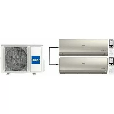 Мульти сплит система на 2 комнаты HAIER 2U40S2SM1FA/AS25S2SF2FA-G*2шт Мульти сплит система на 2 комнаты HAIER 2U40S2SM1FA/AS25S2SF2FA-G*2шт