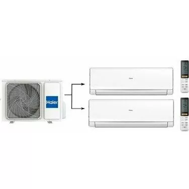 Мульти сплит система на 2 комнаты HAIER 2U40S2SM1FA/AS25S2SF2FA-W*2шт Мульти сплит система на 2 комнаты HAIER 2U40S2SM1FA/AS25S2SF2FA-W*2шт