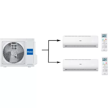 Мульти сплит система на 2 комнаты HAIER 2U50S2SM1FA-3/AS07TS6HRA-M/AS12TS6HRA-M Мульти сплит система на 2 комнаты HAIER 2U50S2SM1FA-3/AS07TS6HRA-M/AS12TS6HRA-M