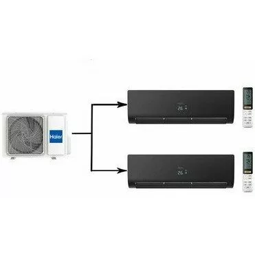 Мульти сплит система на 2 комнаты HAIER 2U50S2SM1FA-3/AS25S2SF2FA-B/AS35S2SF2FA-B Мульти сплит система на 2 комнаты HAIER 2U50S2SM1FA-3/AS25S2SF2FA-B/AS35S2SF2FA-B