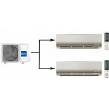 Мульти сплит система на 2 комнаты HAIER 2U50S2SM1FA-3/AS25S2SF2FA-G/AS35S2SF2FA-G