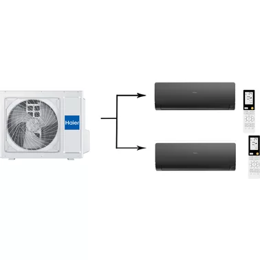 Мульти сплит система на 2 комнаты HAIER 2U50S2SM1FA-3/AS35S2SF2FA-B*2шт
