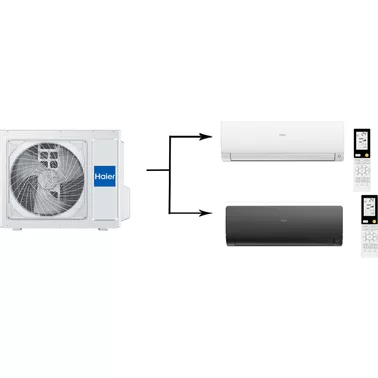 Мульти сплит система на 2 комнаты HAIER 2U50S2SM1FA-3/AS35S2SF2FA-W/AS35S2SF2FA-B Мульти сплит система на 2 комнаты HAIER 2U50S2SM1FA-3/AS35S2SF2FA-W/AS35S2SF2FA-B