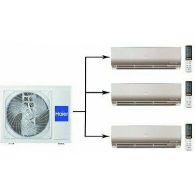 Мульти сплит система на 3 комнаты HAIER 3U70S2SR5FA/AS25S2SF2FA-G*3шт Мульти сплит система на 3 комнаты HAIER 3U70S2SR5FA/AS25S2SF2FA-G*3шт