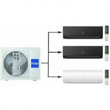 Мульти сплит система на 3 комнаты HAIER 3U70S2SR5FA/AS25S2SF2FA-W/AS25S2SF2FA-B*2шт