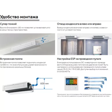 Канальный кондиционер HAIER AD71S2SS1FA/1U70S2SJ2FA Канальный кондиционер HAIER AD71S2SS1FA/1U70S2SJ2FA