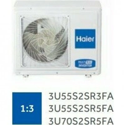 Внешний блок мульти сплит-системы на 3 комнаты HAIER 3U55S2SR5FA Внешний блок мульти сплит-системы на 3 комнаты HAIER 3U55S2SR5FA